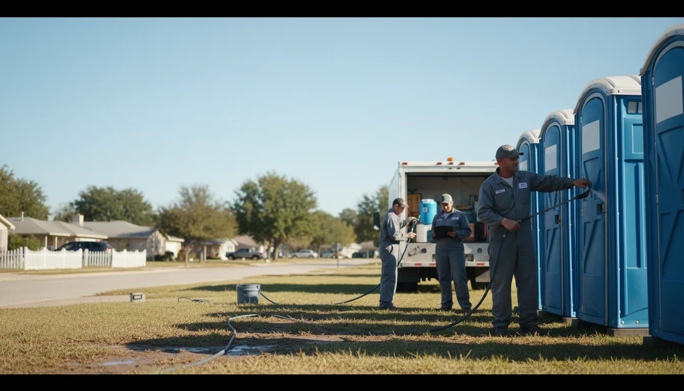 Long-Term Portable Toilet Rental in Jones, AL near me